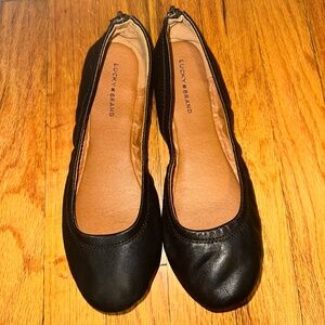Lucky Brand Eikia Ballet Flats - Comfort Loafers Size 8
